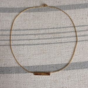 Jook and Nona Tag Necklace